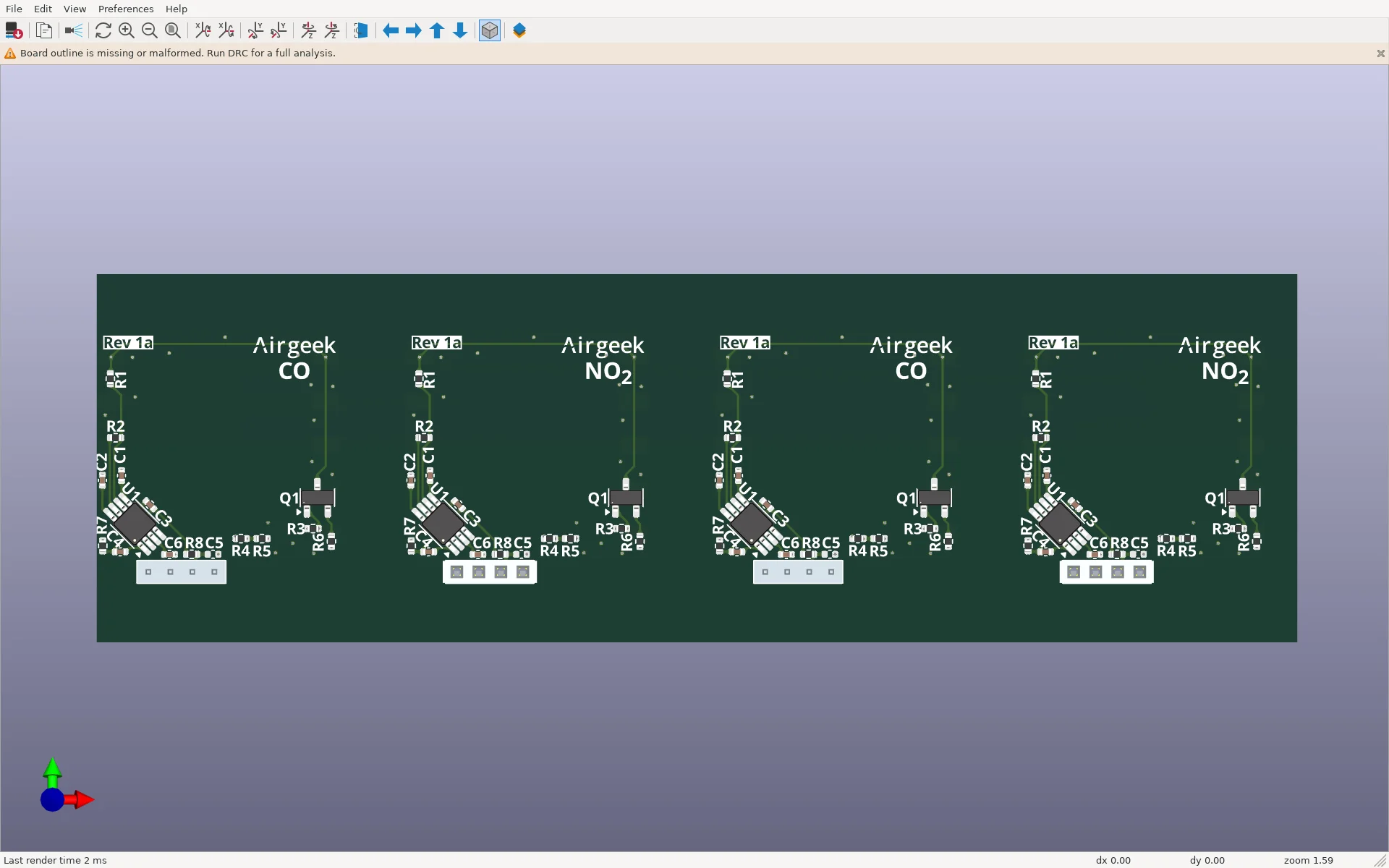 3D view is broken when boards are placed back-to-back