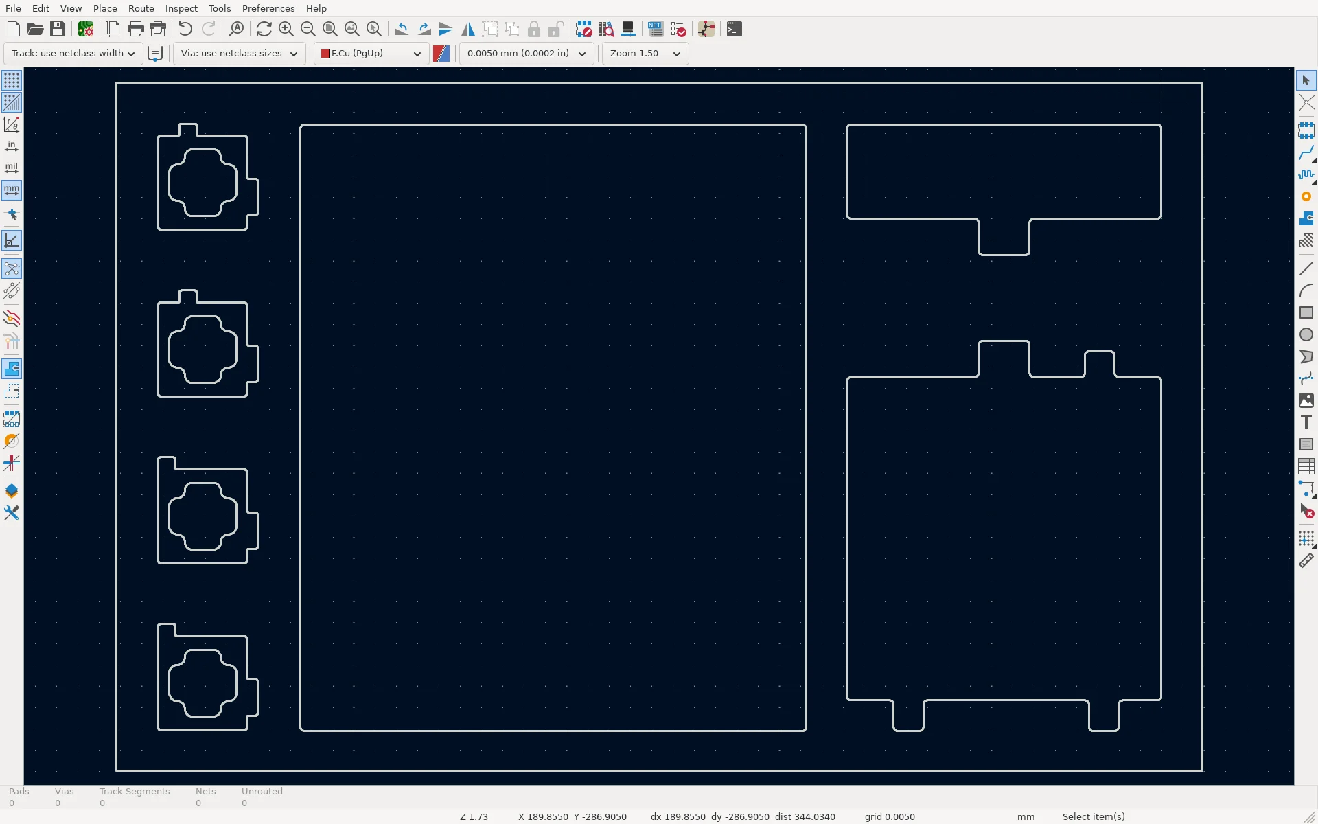 The milling tool cannot clear this corner