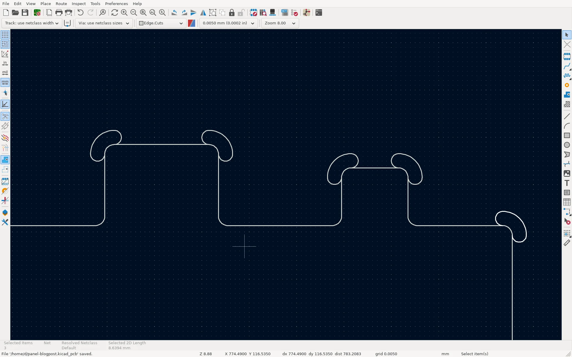 Tracing out a corner