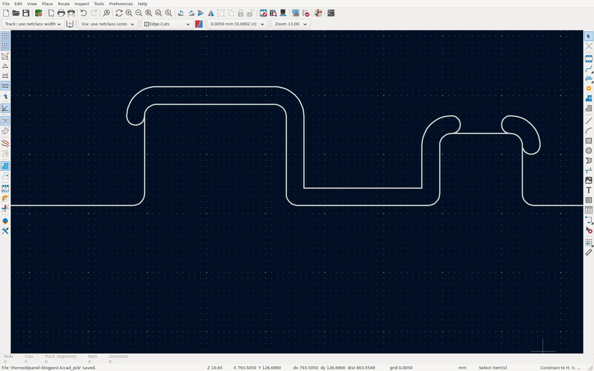 Tracing out a corner